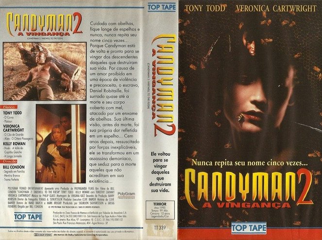 Candyman II: Farewell to the Flesh - Capas