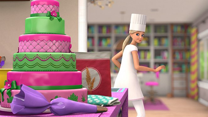 Barbie Dreamhouse Adventures - Picture Perfect Cake - Van film