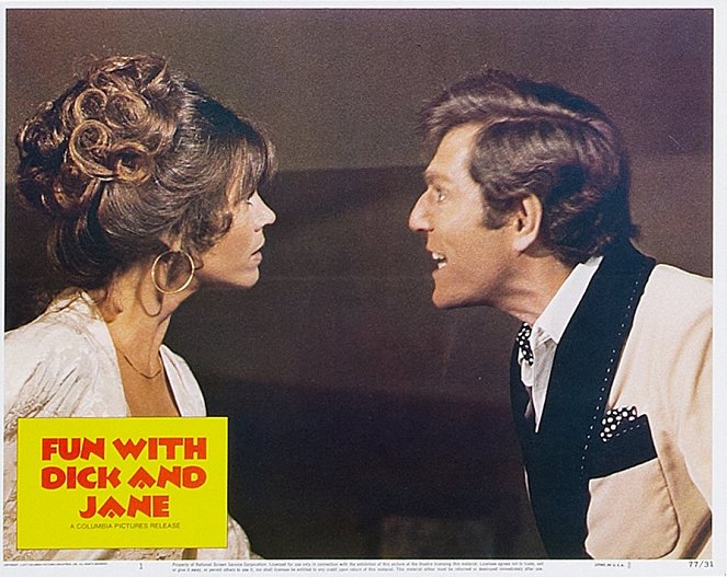 Fun with Dick and Jane - Lobby karty - Jane Fonda, George Segal