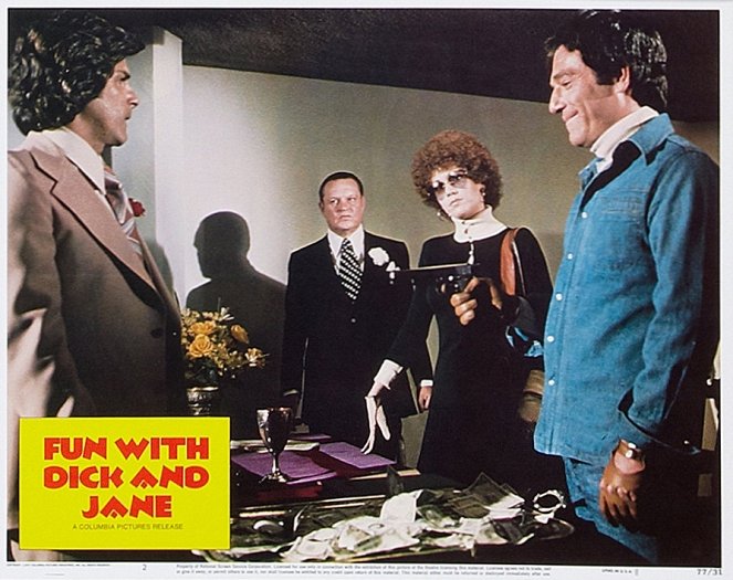 Fun with Dick and Jane - Lobbykaarten - Jane Fonda, George Segal