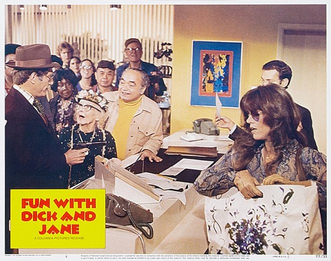 Touche pas à mon gazon - Cartes de lobby - George Segal, Jane Fonda