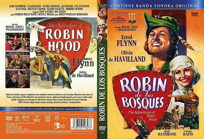 Dobrodružstvá Robina Hooda - Covery