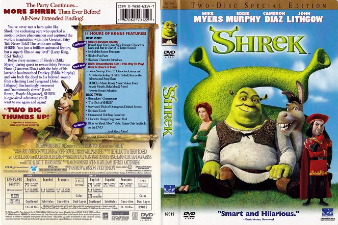 Shrek - Borítók