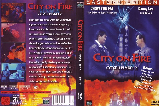 City on Fire - Carátulas