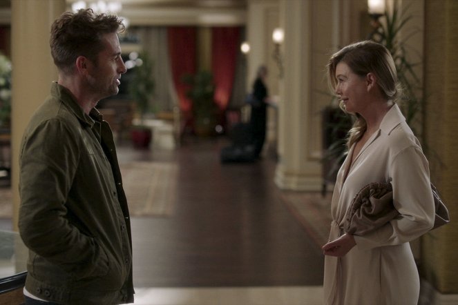 Grey's Anatomy - Season 18 - Some Kind of Tomorrow - Photos - Scott Speedman, Ellen Pompeo