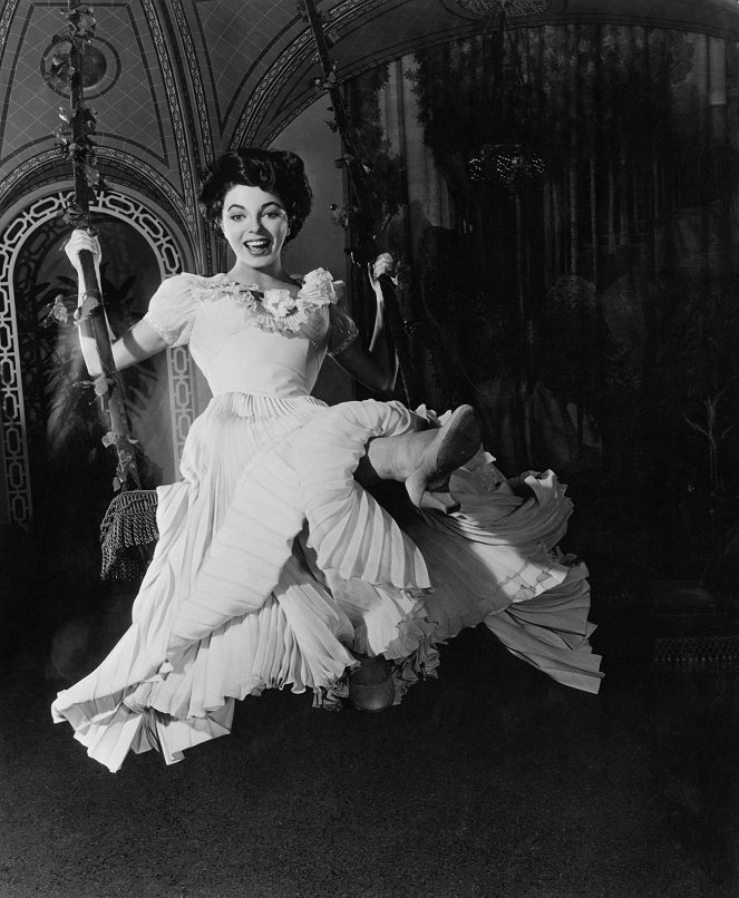 La muchacha del trapecio rojo - Promoción - Joan Collins