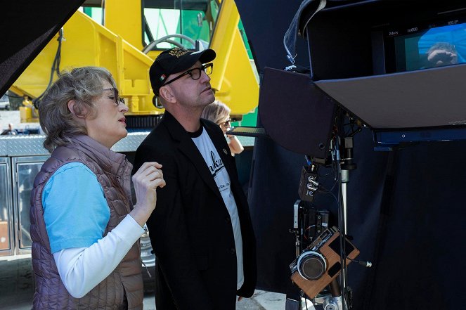 Prací automat - Z natáčení - Meryl Streep, Steven Soderbergh
