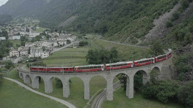 Traumhafte Bahnstrecken der Schweiz - Season 2 - Im Bernina Express von St. Moritz nach Tirano - Film