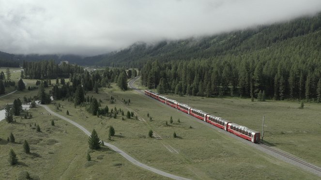 Traumhafte Bahnstrecken der Schweiz - Im Bernina Express von St. Moritz nach Tirano - Filmfotók