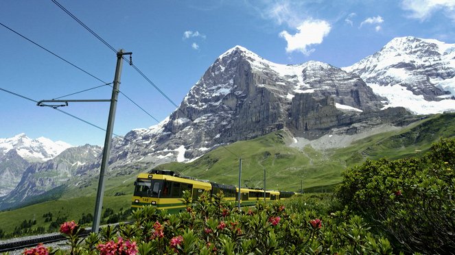 Traumhafte Bahnstrecken der Schweiz - Im Voralpenexpress von St. Gallen nach Luzern - Photos