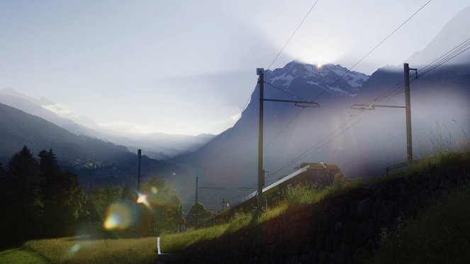 Traumhafte Bahnstrecken der Schweiz - Im Voralpenexpress von St. Gallen nach Luzern - Filmfotos