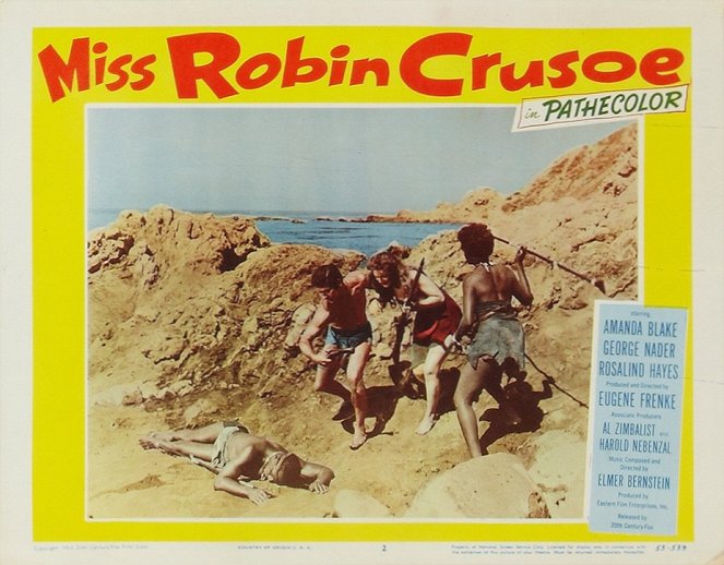 Miss Robin Crusoe - Cartes de lobby