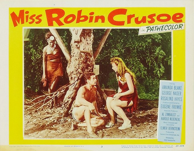Miss Robin Crusoe - Lobbykarten