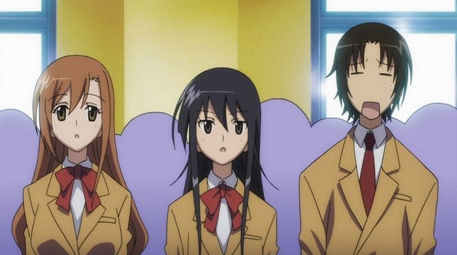 Seitokai Yakuindomo - By the Way, Are You S or M? / In That Case I'll Be Testing That Strength of Yours / This Thing of Yours That Sparkles Brightly. What Is It? - Photos