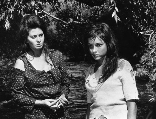 Two Women - Van film - Sophia Loren, Sydney Penny