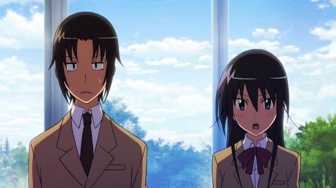 Seitokai Yakuindomo - How to Talk About Love Properly / Long Range Attack / Hair Showing / Cherry Blossom Sky - Photos