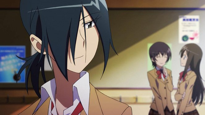 Seitokai Yakuindomo - How to Talk About Love Properly / Long Range Attack / Hair Showing / Cherry Blossom Sky - Photos