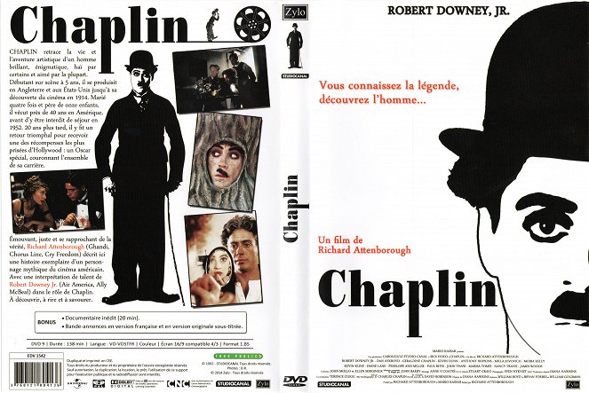 Chaplin - Borítók