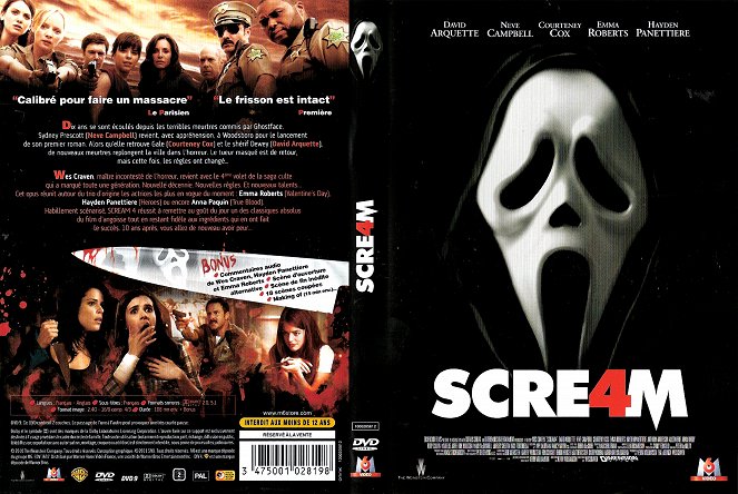 Scream 4 - Carátulas