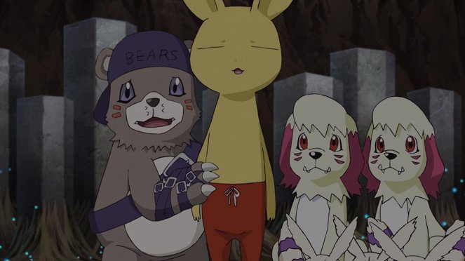 Digimon Adventure: - Sabaku ni tacu ókami - Z filmu