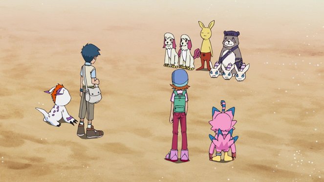 Digimon Adventure: - The Wolf Standing Atop the Desert - Photos