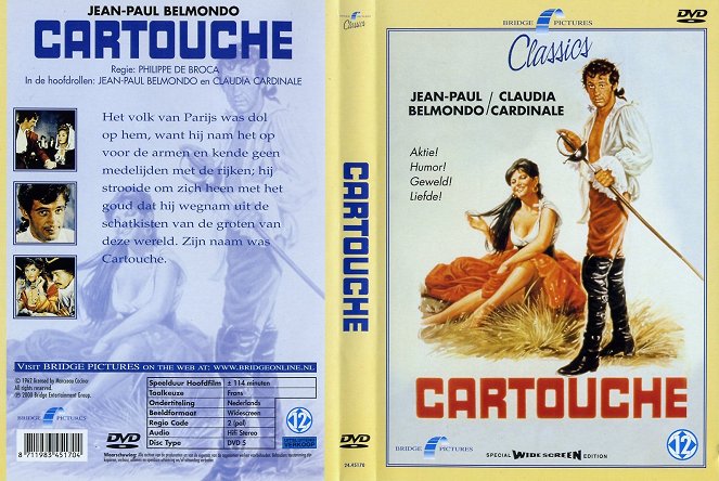 Seikkailija Cartouche - Coverit