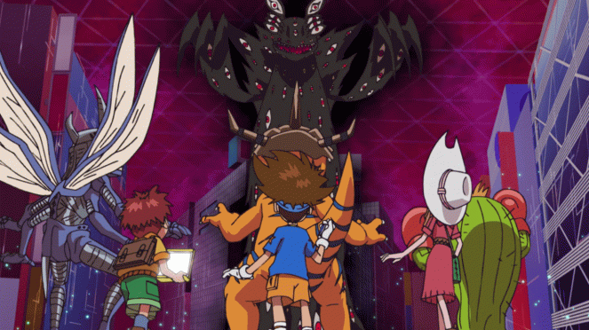 Digimon Adventure: - Tokio šinšoku šikkoku no kage - Z filmu