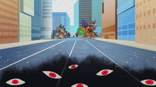 Digimon Adventure: - Tokio šinšoku šikkoku no kage - Z filmu