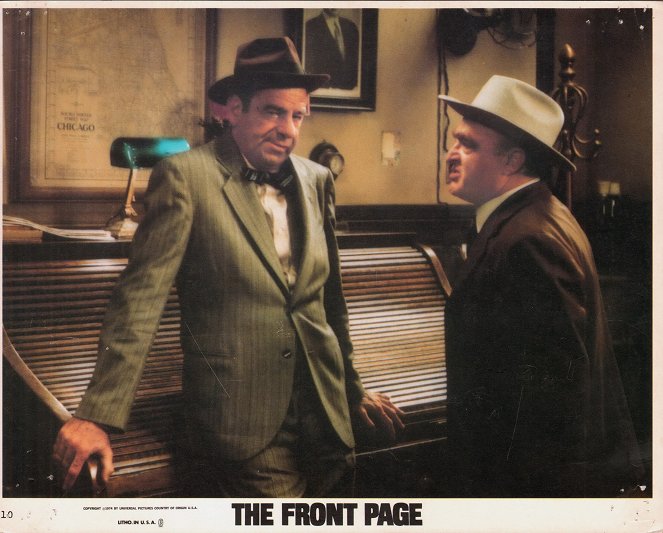 The Front Page - Lobby Cards