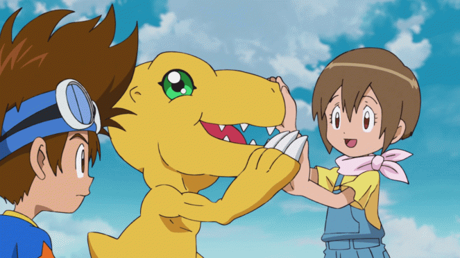 Digimon Adventure: - Šintairiku e - Do filme