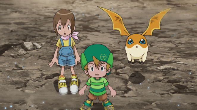 Digimon Adventure: - Šintairiku e - Filmfotos