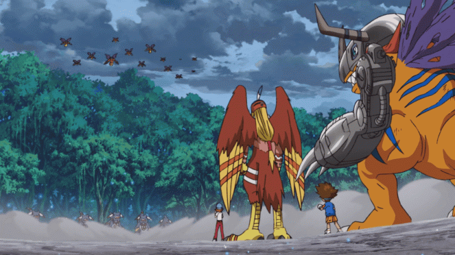 Digimon Adventure: - Daššucu moeru micurin - Van film