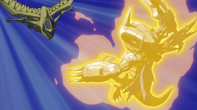 Digimon Adventure: - Kjúkjokutai WarGreymon - Z filmu