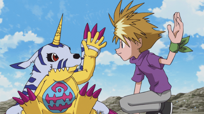 Digimon Adventure: - Moeru aoki júdžó - Do filme