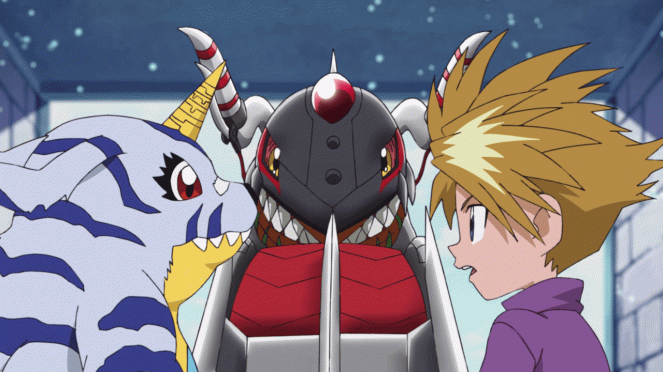 Digimon Adventure: - Kidó MetalGarurumon - Van film