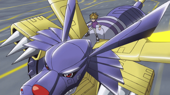 Digimon Adventure: - Kidó MetalGarurumon - Van film