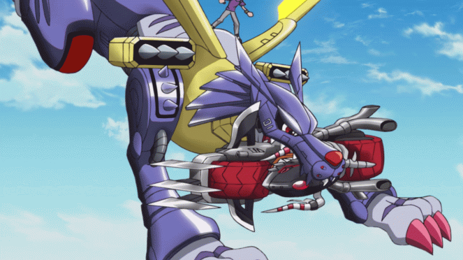 Digimon Adventure: - Kidó MetalGarurumon - Z filmu