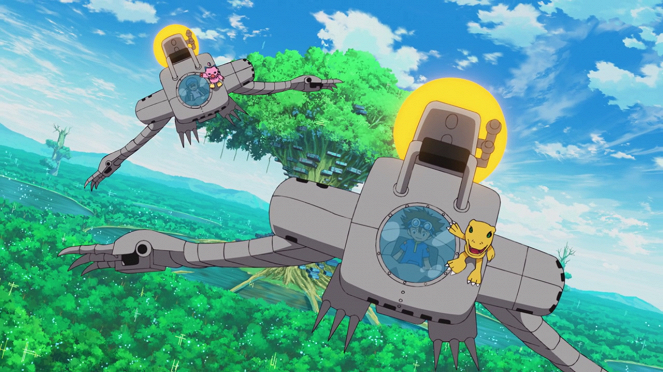 Digimon Adventure: - Monšó ni kakusareta nazo - De la película