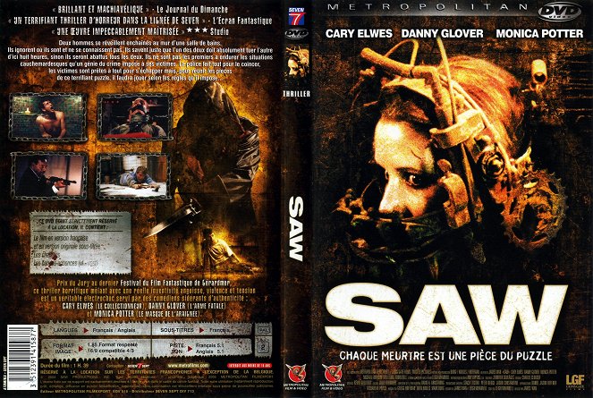 Saw: Hra o přežití - Covery