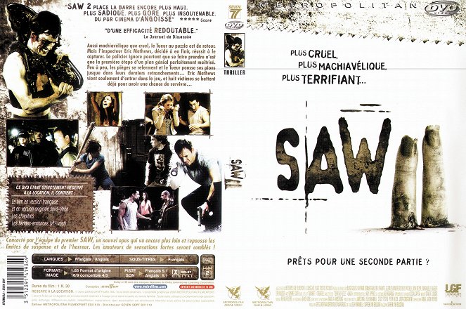 Saw II - Covers