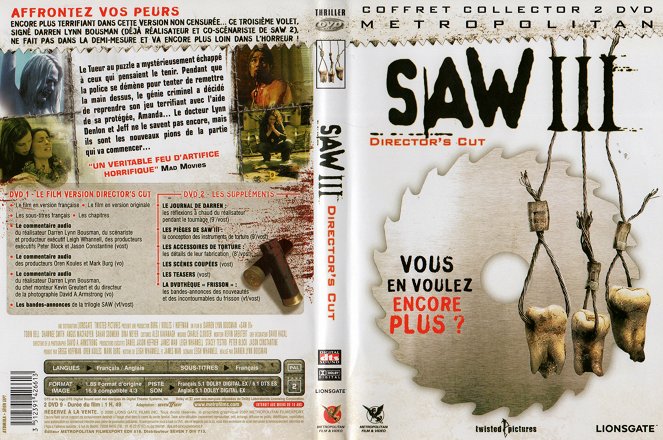 Saw III - Coverit