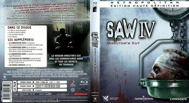 Saw IV - Carátulas
