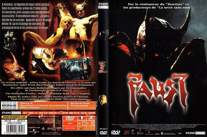 Faust: Love of the Damned - Capas