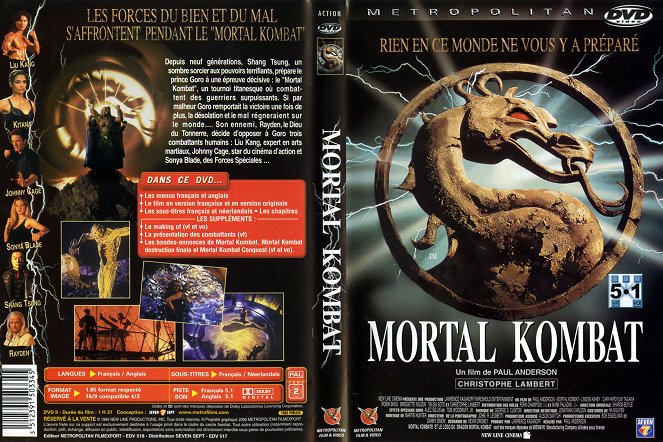 Mortal Kombat - Couvertures