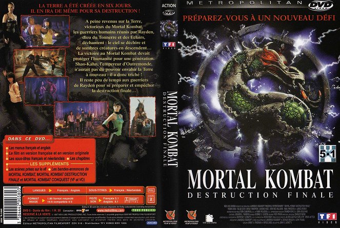 Mortal Kombat: Annihilation - Covers
