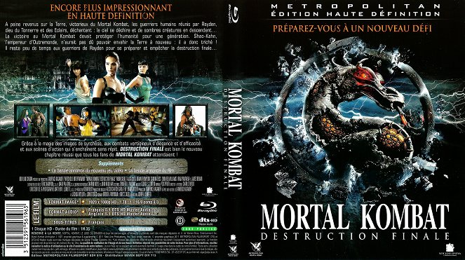 Mortal Kombat 2 - hävitys - Coverit