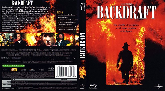 Backdraft - Couvertures