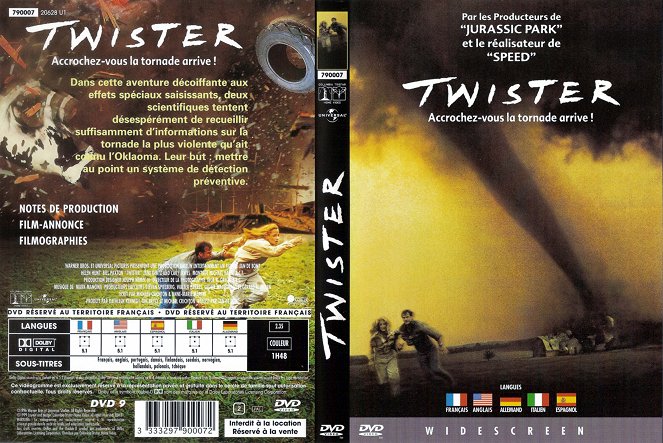 Twister - Okładki