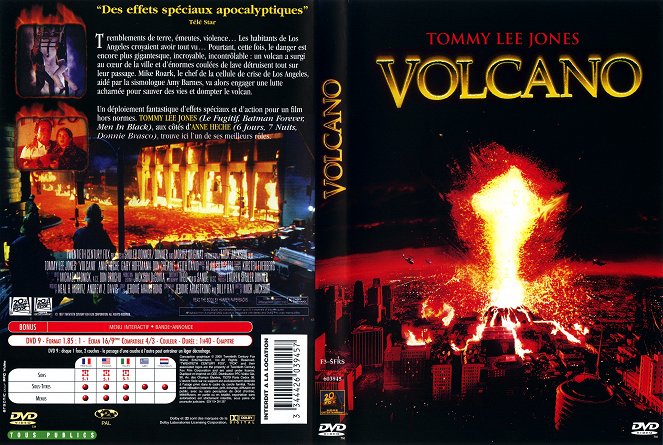 Volcano - Carátulas