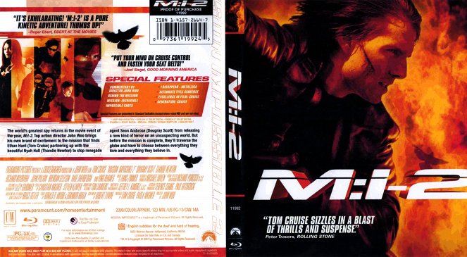 Mission : Impossible II - Couvertures